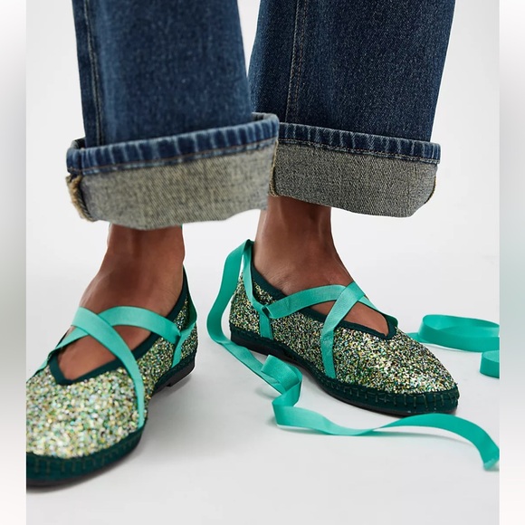 Free People Roaring Twenties Ballet Flats,New Products : American Fashion Style Bags On Sale
